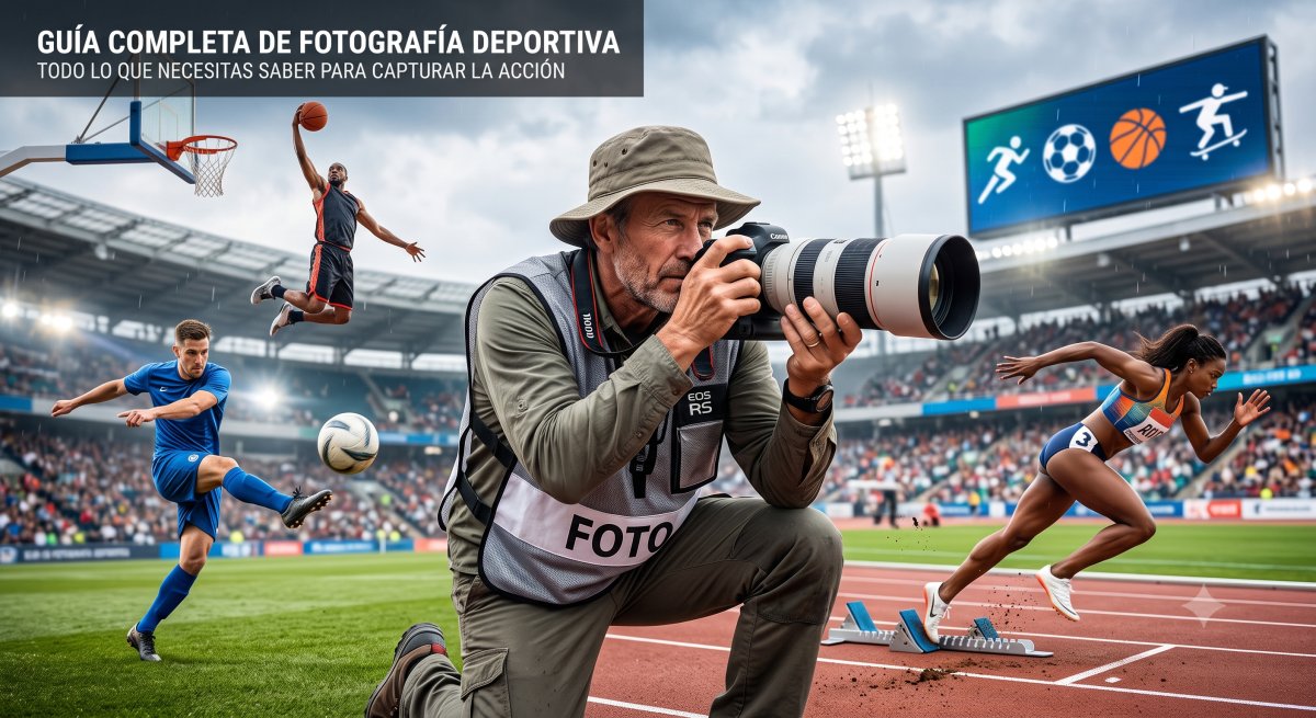 Guía Completa de Fotografía Deportiva: Todo lo que Necesitas Saber para Capturar la Acción