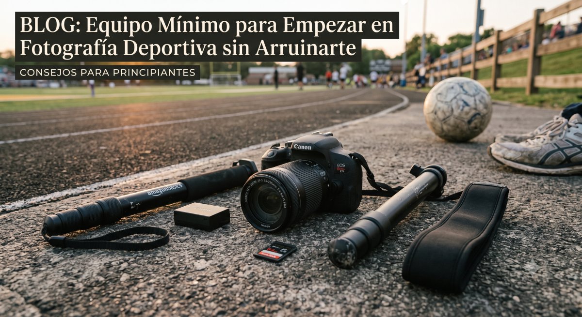 Equipo Mínimo para Empezar en Fotografía Deportiva sin Arruinarte